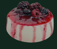 Panna Cotta with Berry Compote (GF)