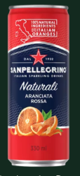 Sanpellegrino Aranciata Rossa Single Can 330ml